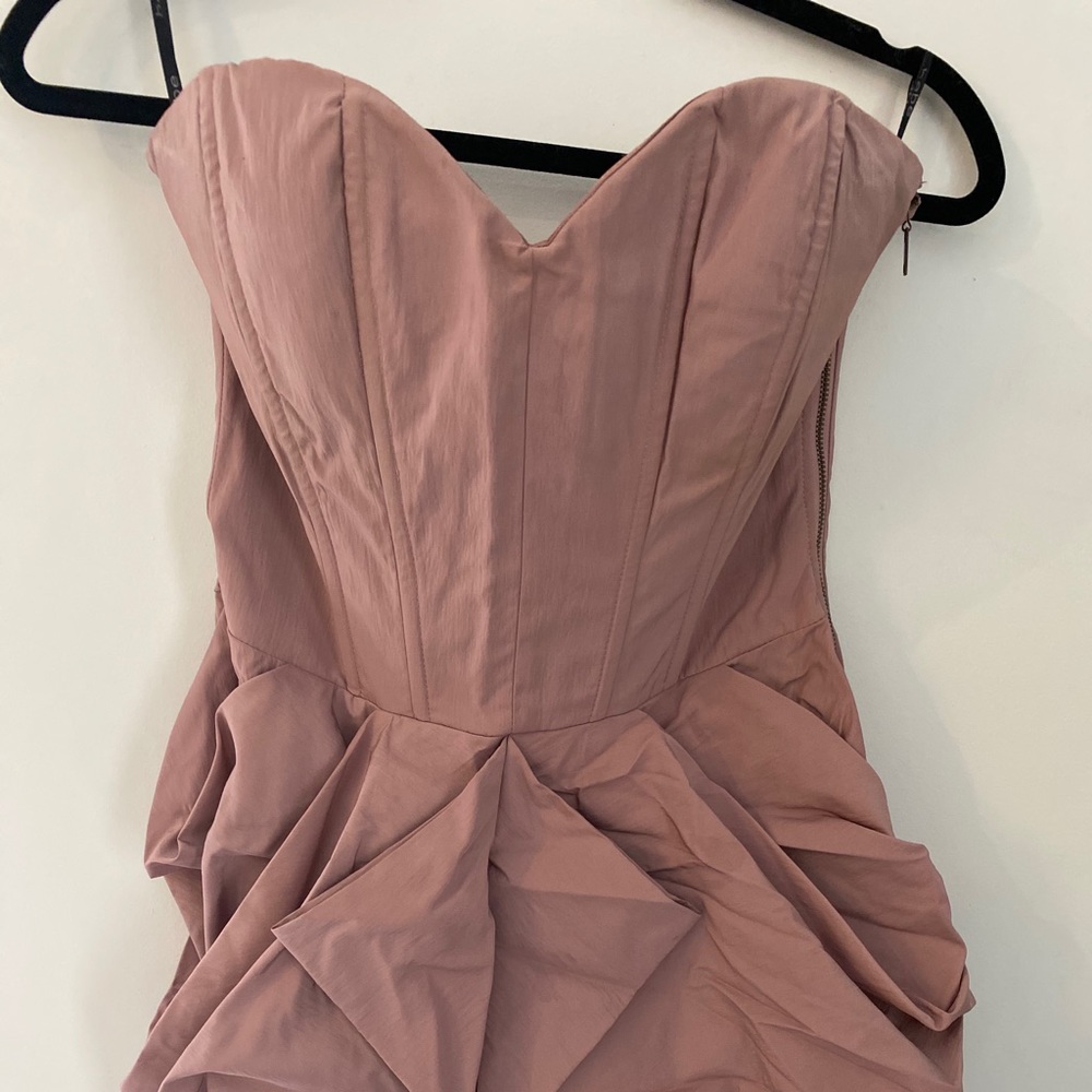 Blush Bebe Tie Dress